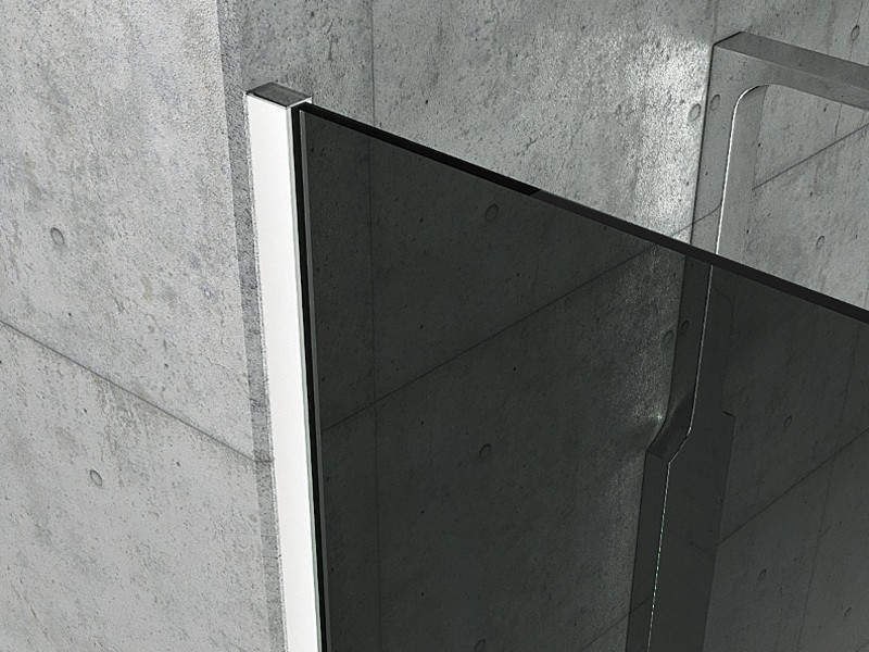 Tuš paravan Fume Walk-in 100x200cm 8mm - Image 3